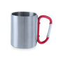 Caneca inox com mosquetão